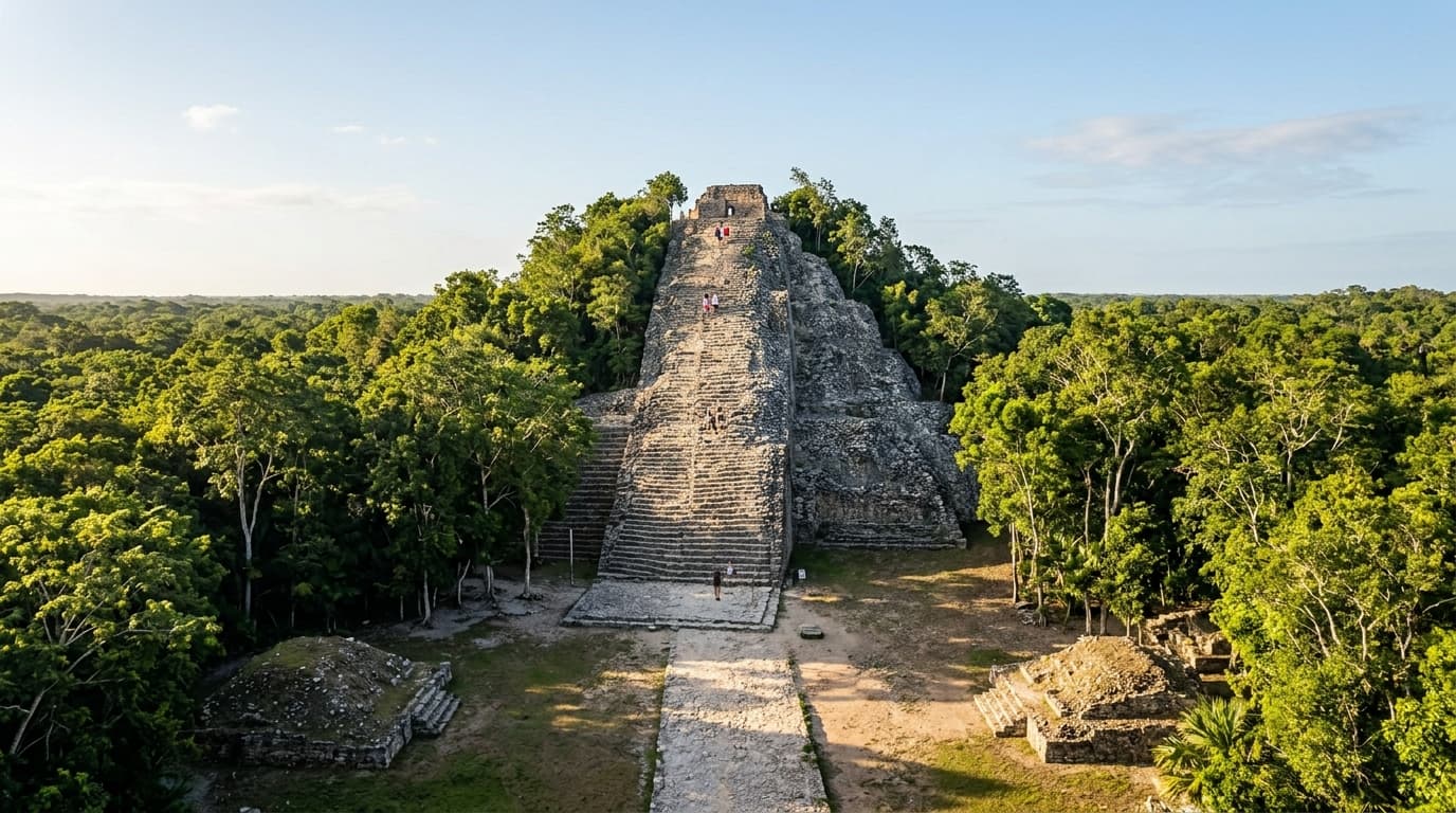 Cobá day trip — ruins and cenotes