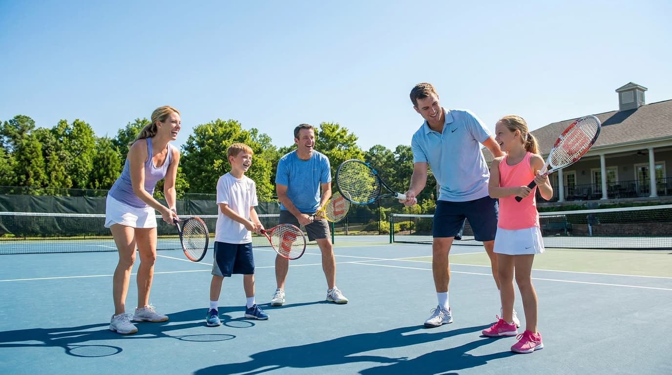 Tennis lessons in Playa del Carmen